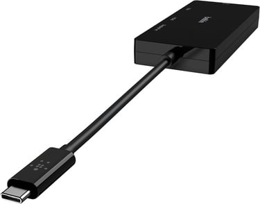  Belkin Multiport USB-C Adaptörü (VGA, DVI, 4K HDMI, 4K DisplayPort özellikli USB-C Video Adaptörü)