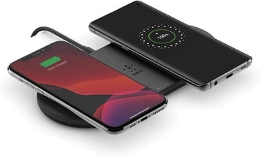  Belkin 10w İkili Kablosuz Şarj Cihazı - Siyah WIZ002VFBK