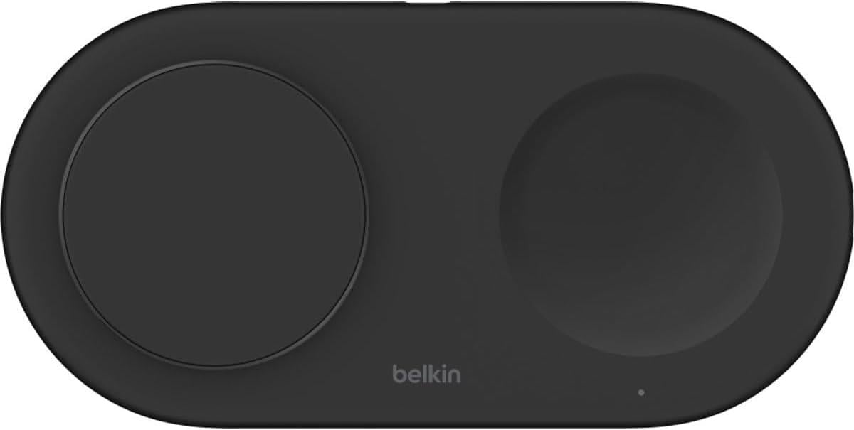  Belkin BoostCharge Pro 2'si 1 arada Kablosuz Şarj İstasyonu - ‎WIZ021vfBK