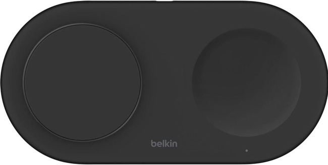  Belkin BoostCharge Pro 2'si 1 arada Kablosuz Şarj İstasyonu - ‎WIZ021vfBK