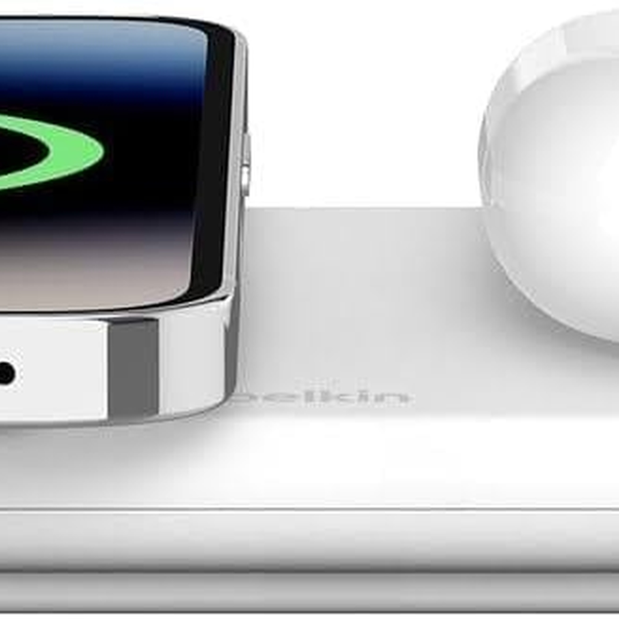 Belkin BoostCharge Pro 2'si 1 arada MageSafe Kablosuz Şarj İstasyonu - ‎WIZ021vfWH