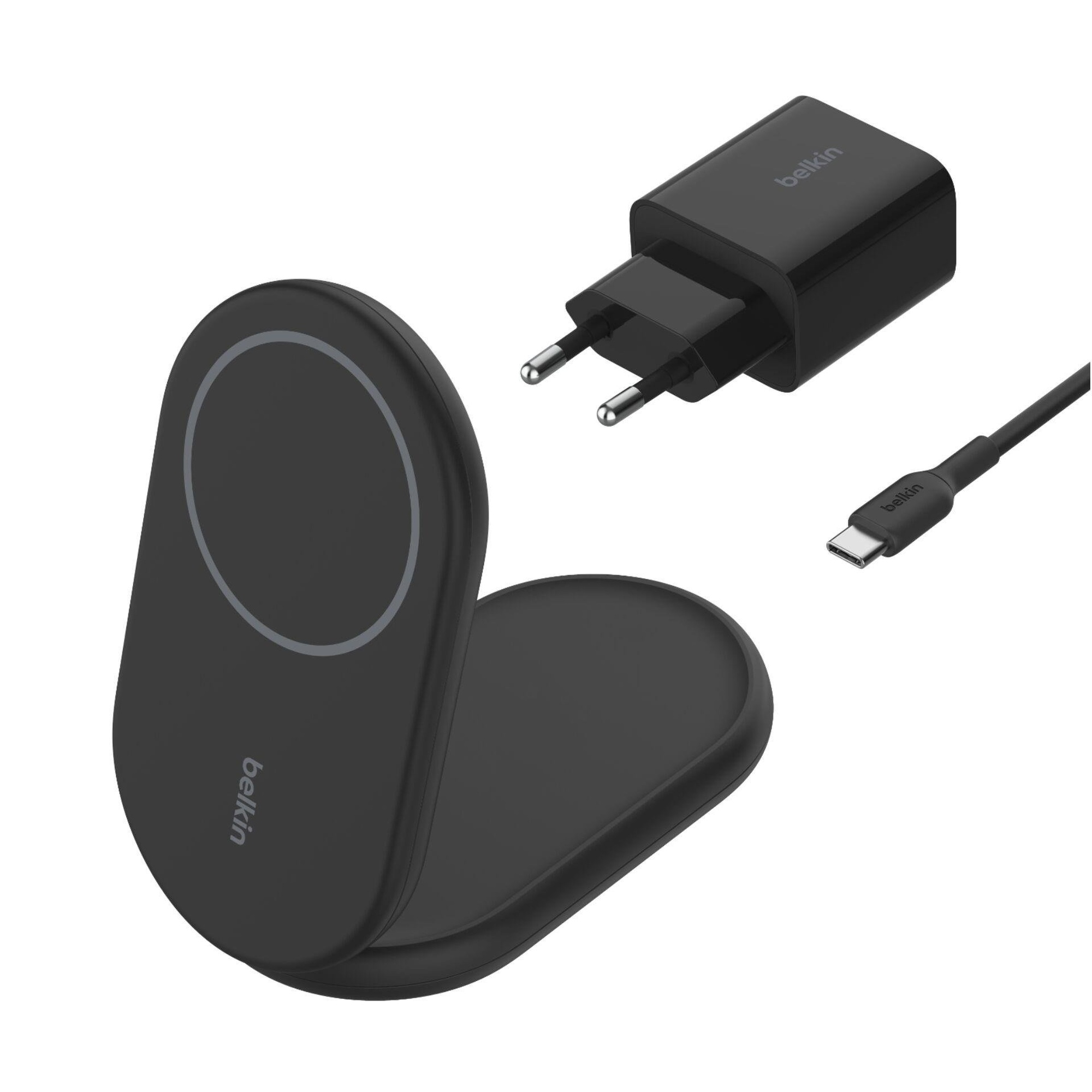 Belkin BoostCharge Qi2 15W Katlanabilir Kablosuz Şarj Cihazı WIB007VFBK