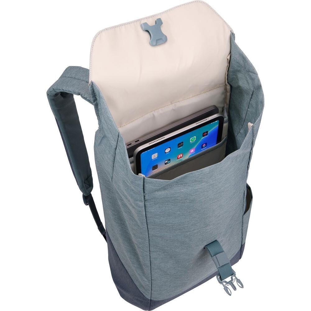  Thule Lithos Notebook Sırt Çantası 16 İnç 16L,Pond Gray