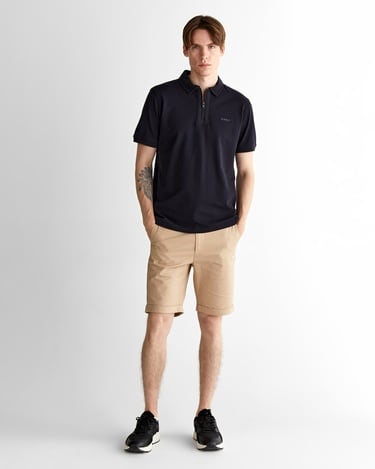  GANT Erkek Siyah Regular Fit Logolu Polo