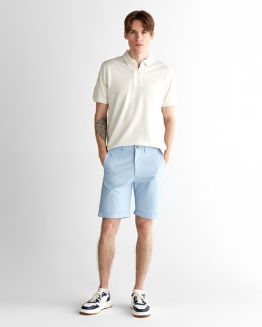  GANT Erkek Krem Regular Fit Logolu Polo