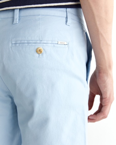  GANT Erkek Mavi Slim Fit Şort