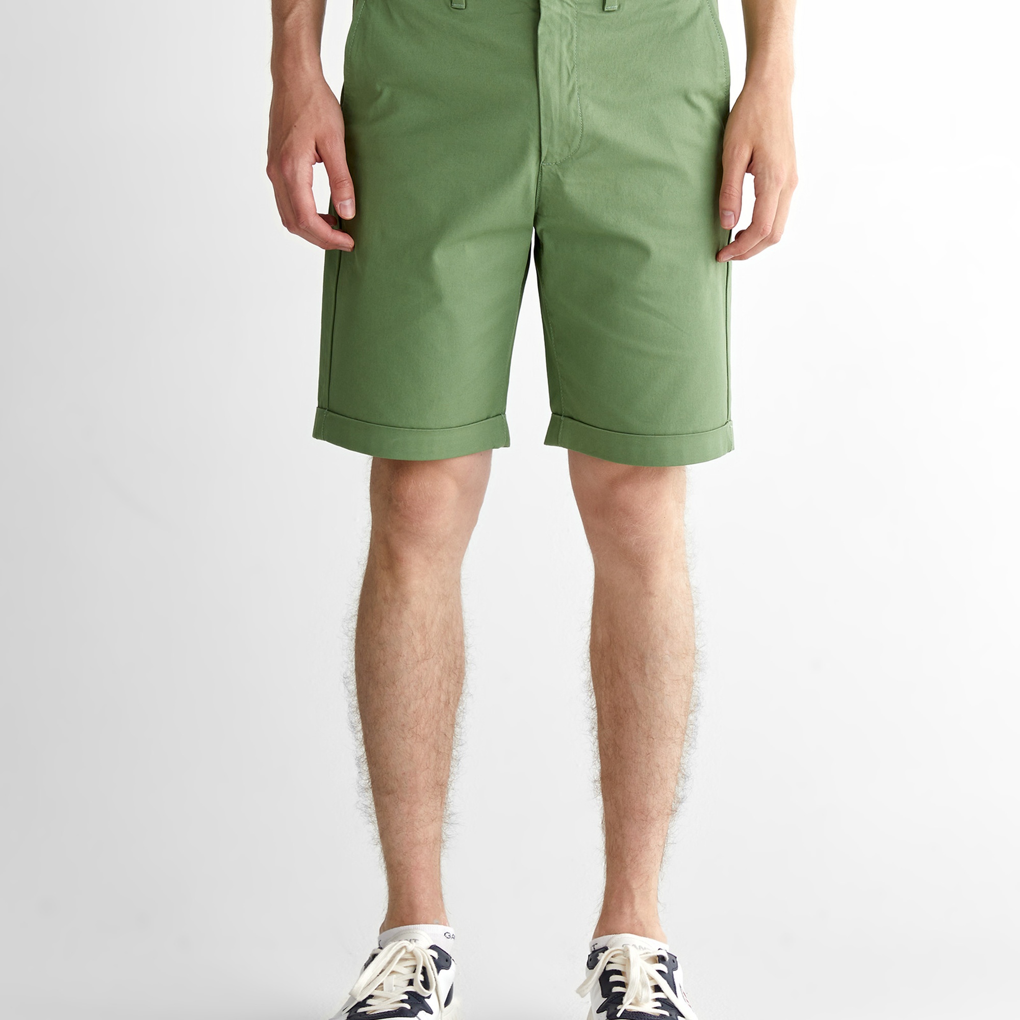 GANT Erkek Yeşil Slim Fit Şort