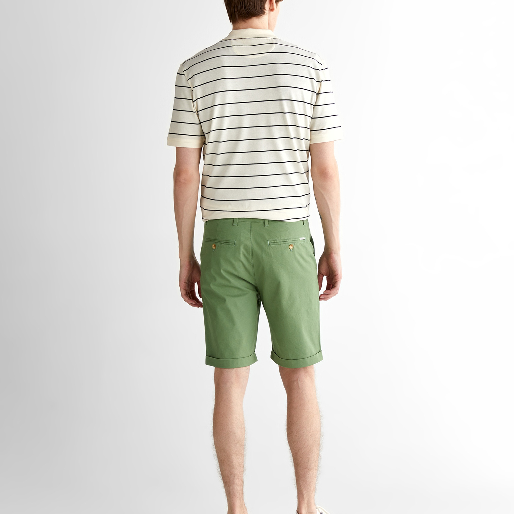 GANT Erkek Yeşil Slim Fit Şort