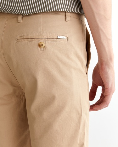  GANT Erkek Bej Slim Fit Şort