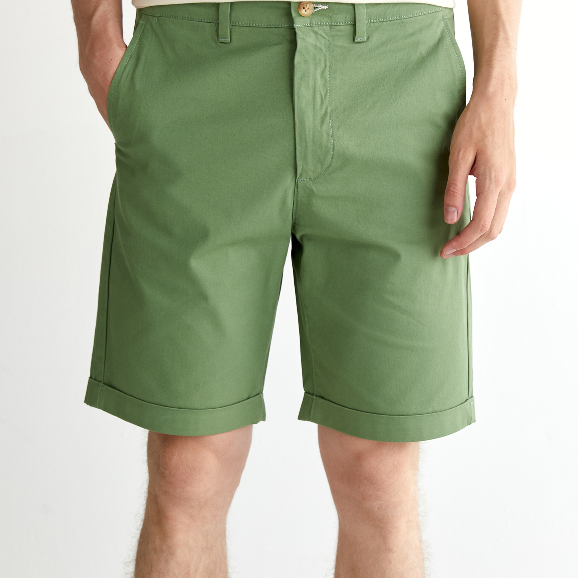 GANT Erkek Yeşil Slim Fit Şort