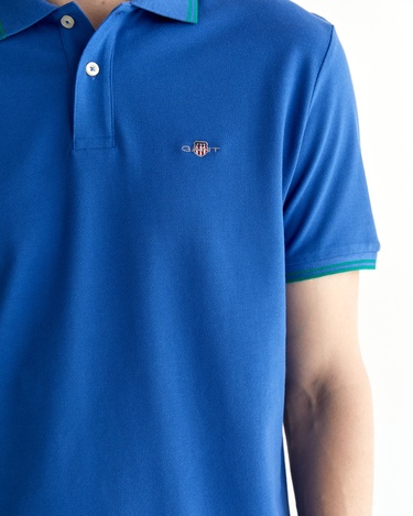  GANT Erkek Lacivert Regular Fit Polo