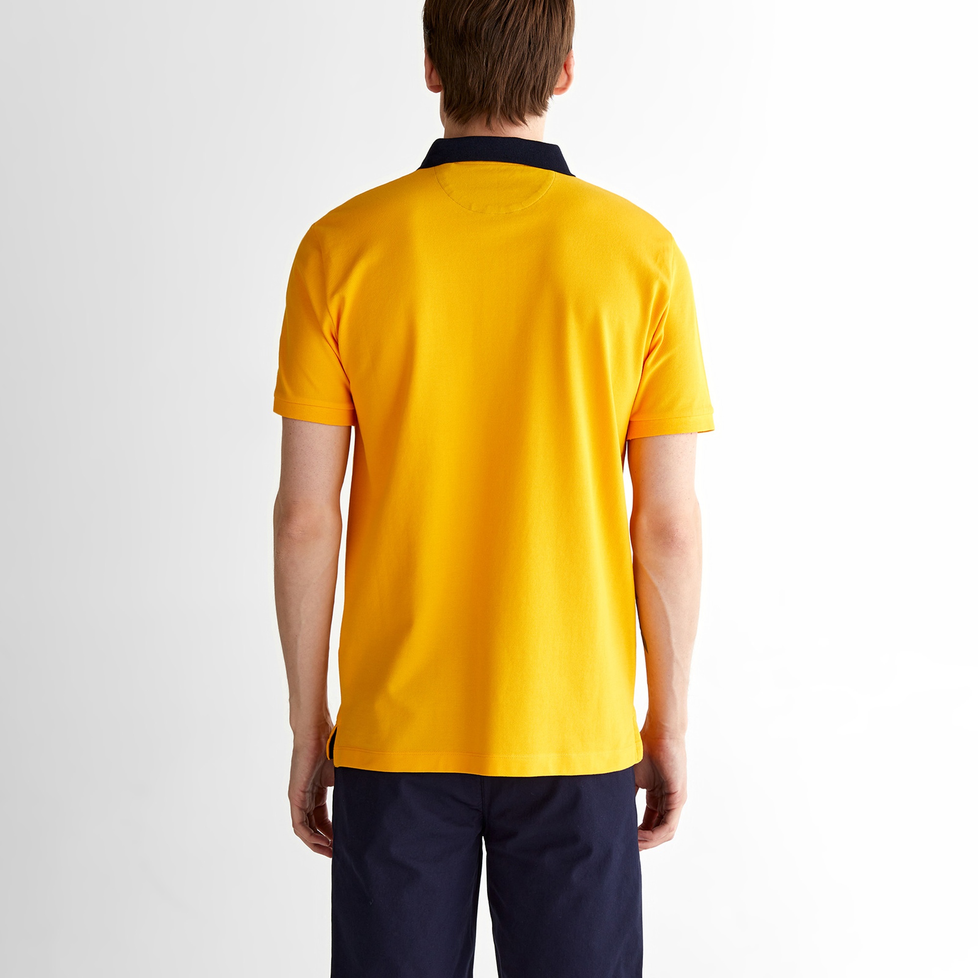 GANT Erkek Sarı Regular Fit Polo