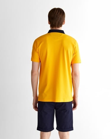  GANT Erkek Sarı Regular Fit Polo