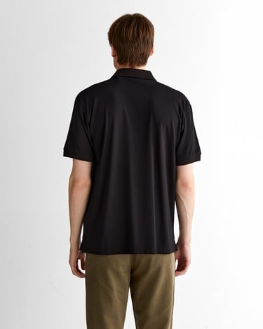  GANT Erkek Siyah Relaxed Fit Polo