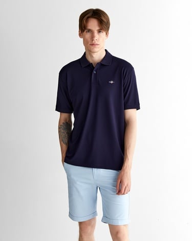  GANT Erkek Lacivert Relaxed Fit Polo