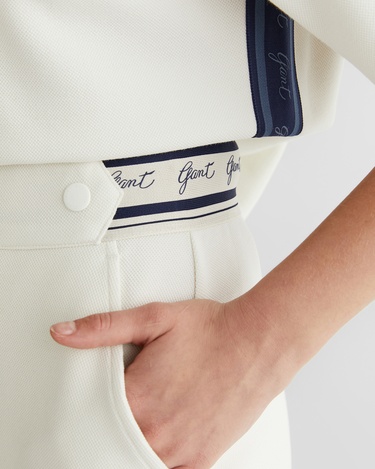  GANT Kadın Krem Logolu Etek