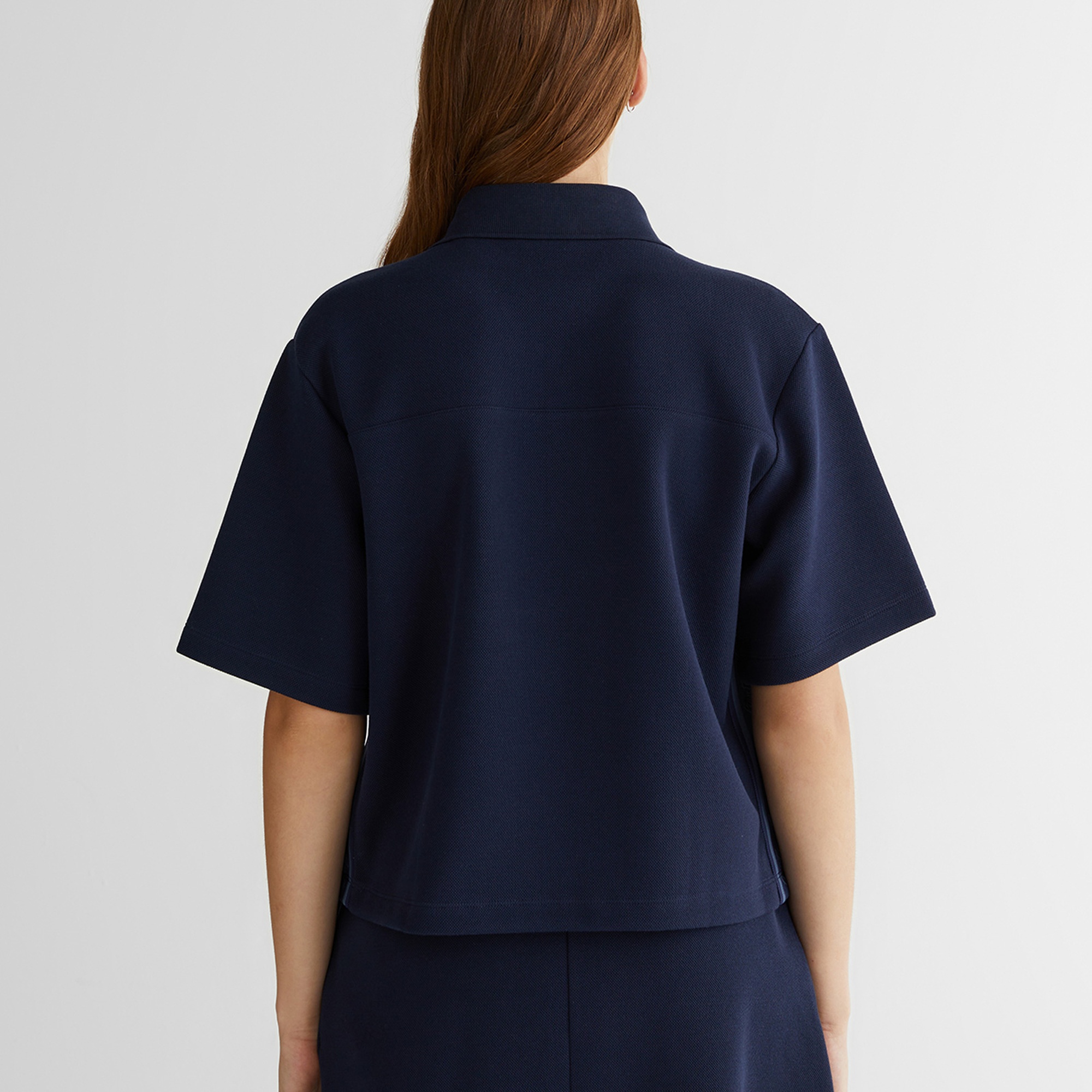 GANT Kadın Lacivert Logolu Polo