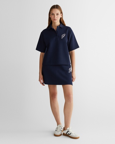  GANT Kadın Lacivert Logolu Polo