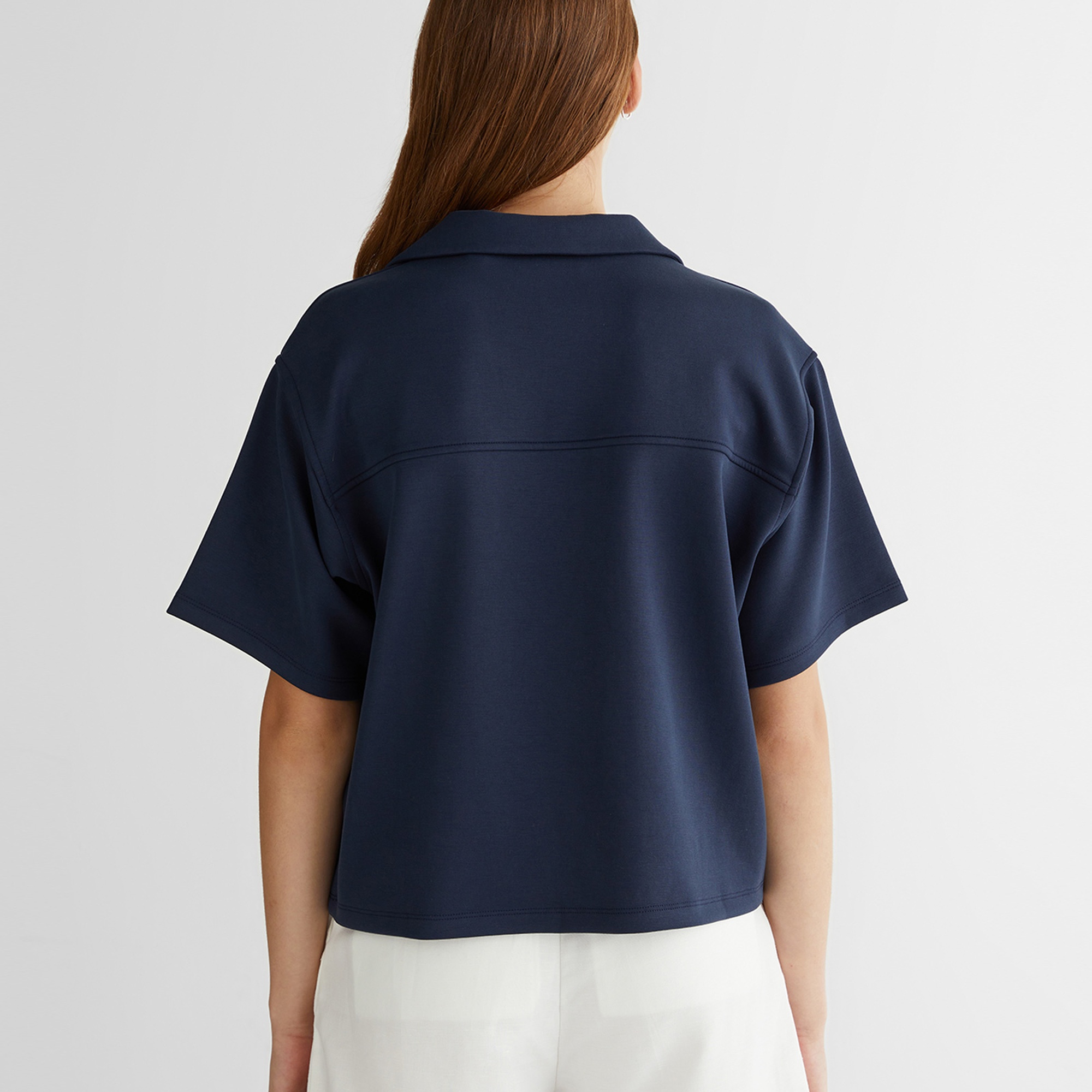 GANT Kadın Lacivert Logolu Polo