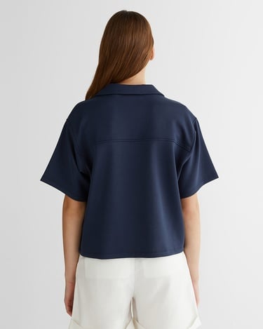  GANT Kadın Lacivert Logolu Polo