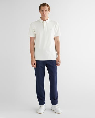  GANT Erkek Krem Polo