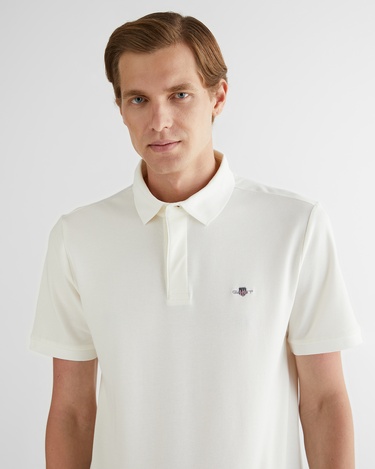  GANT Erkek Krem Polo
