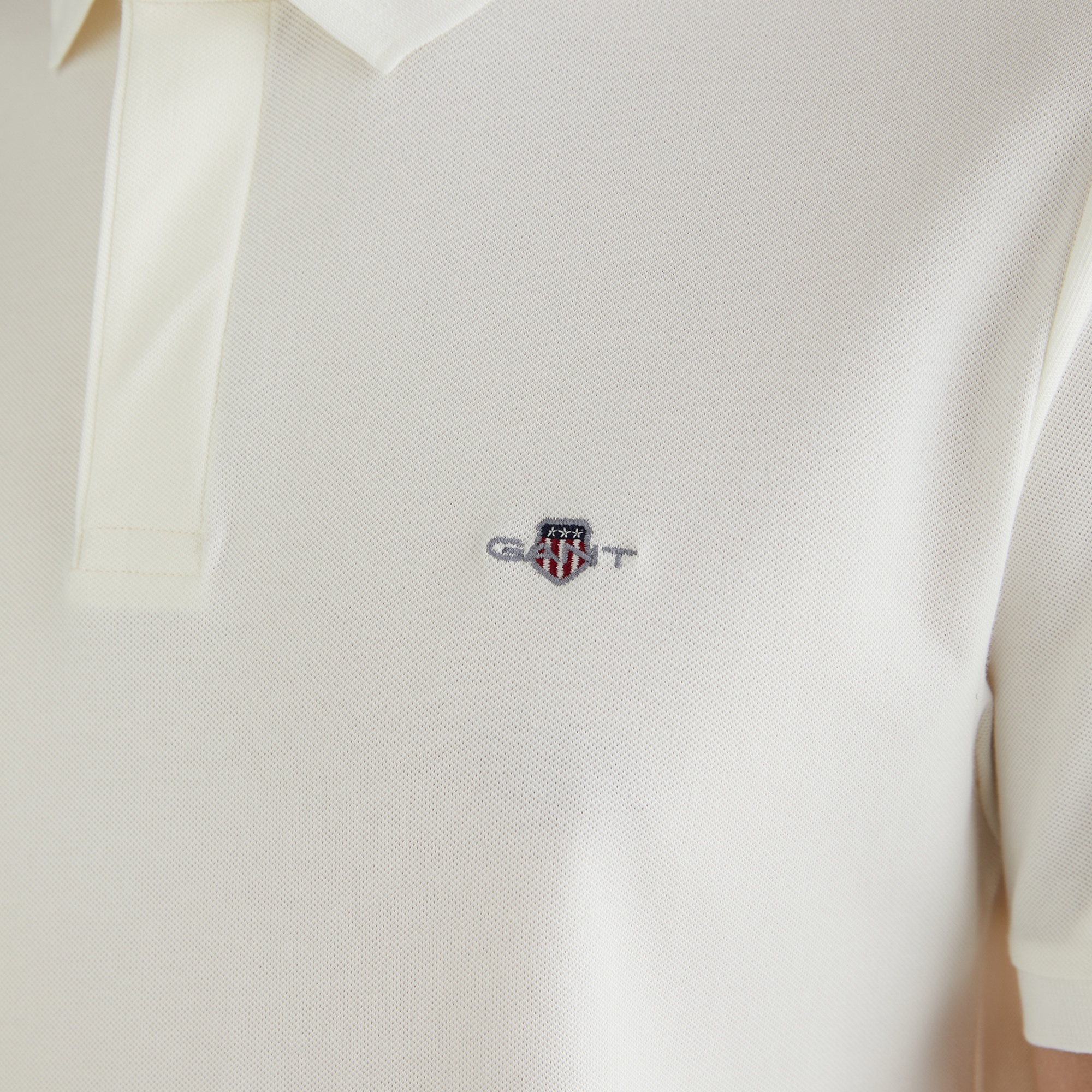 GANT Erkek Krem Polo