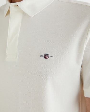 GANT Erkek Krem Polo