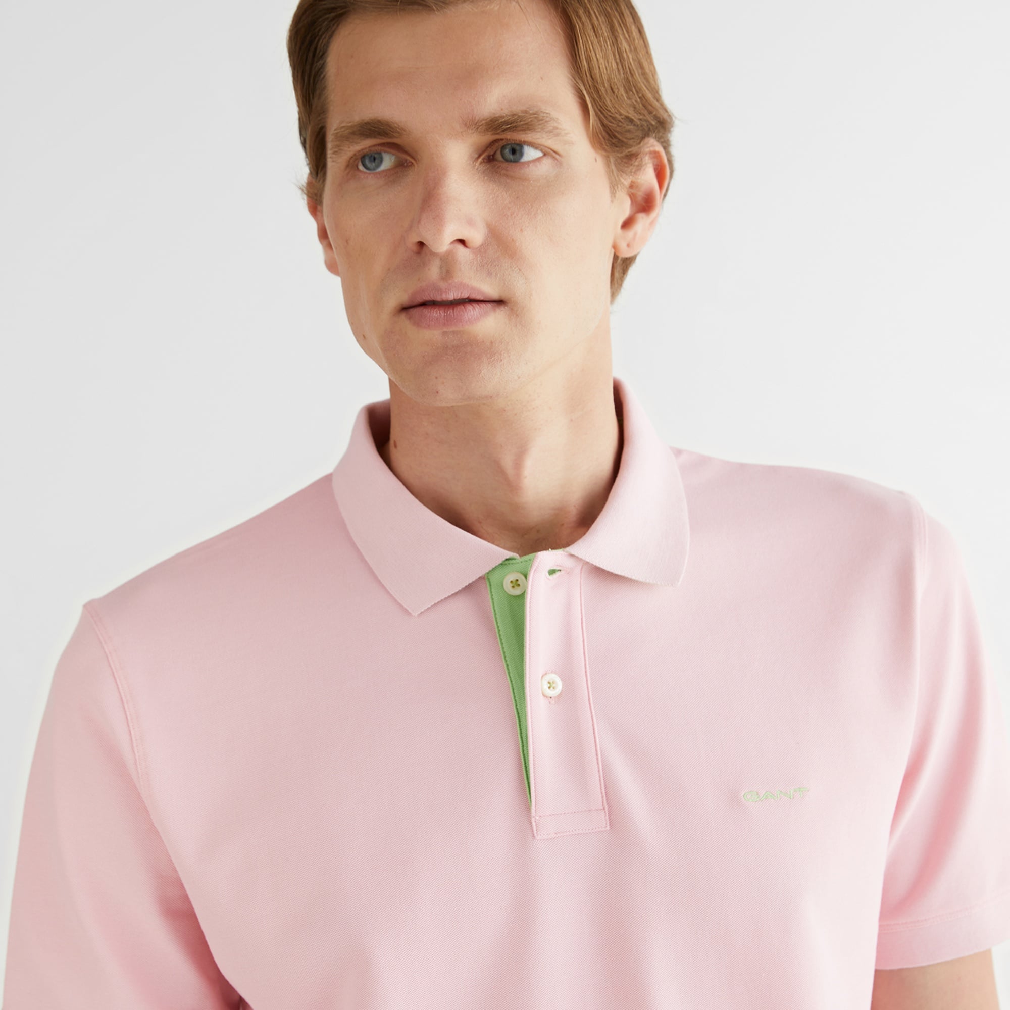 GANT Erkek Pembe Regular Fit Polo