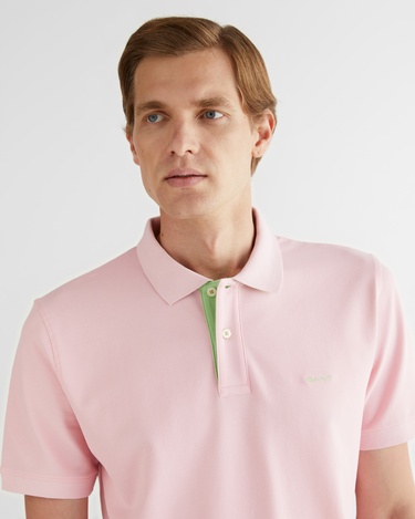  GANT Erkek Pembe Regular Fit Polo