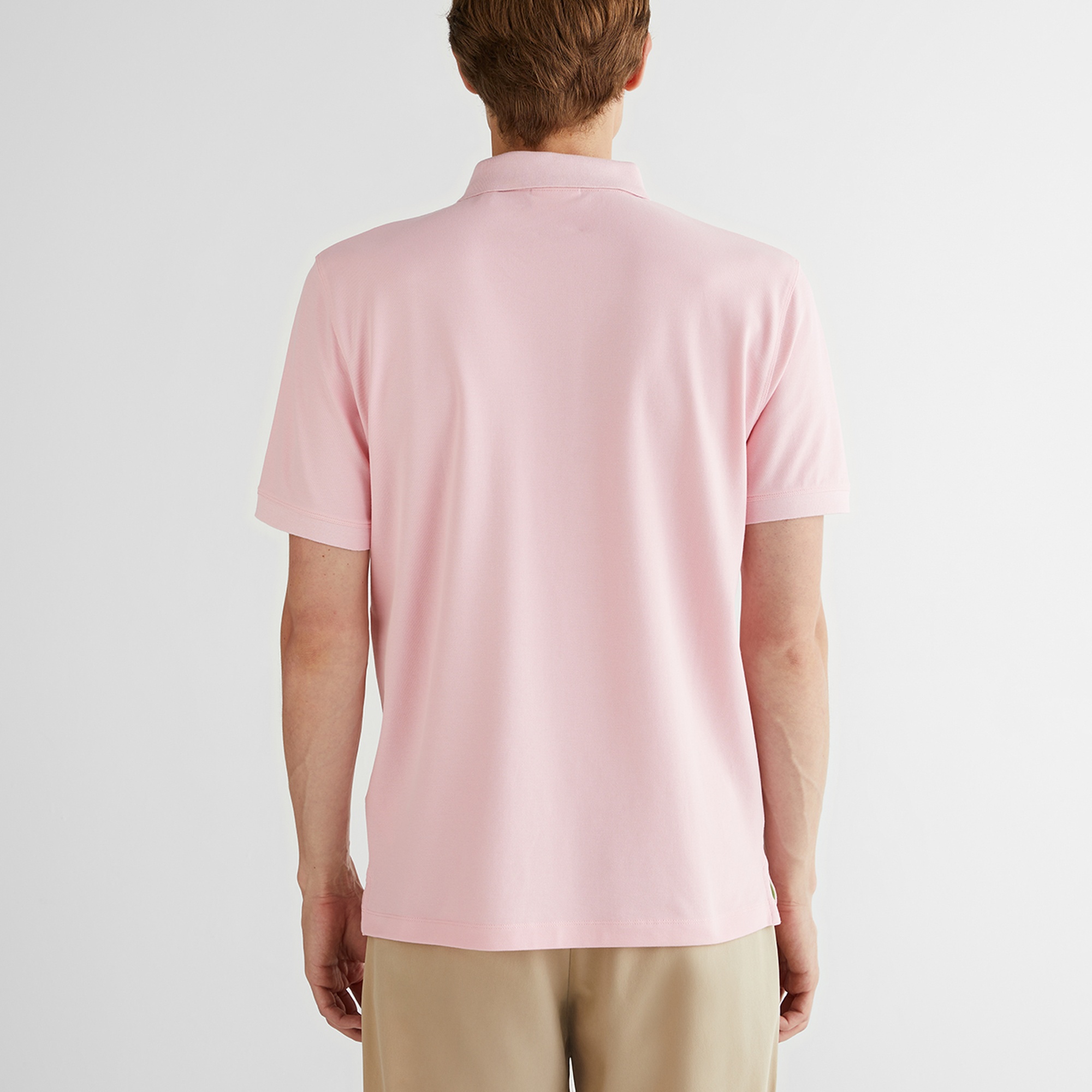 GANT Erkek Pembe Regular Fit Polo