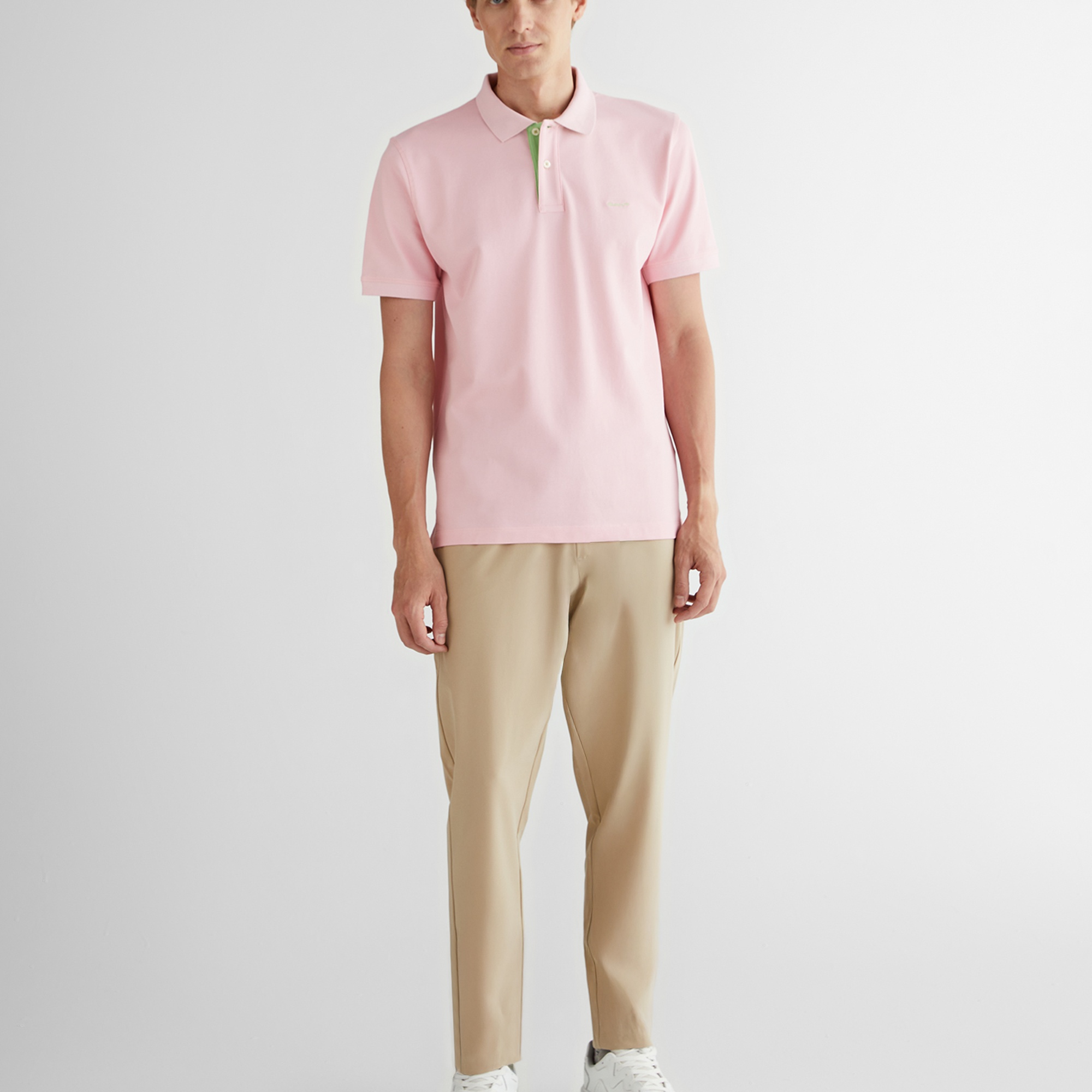 GANT Erkek Pembe Regular Fit Polo
