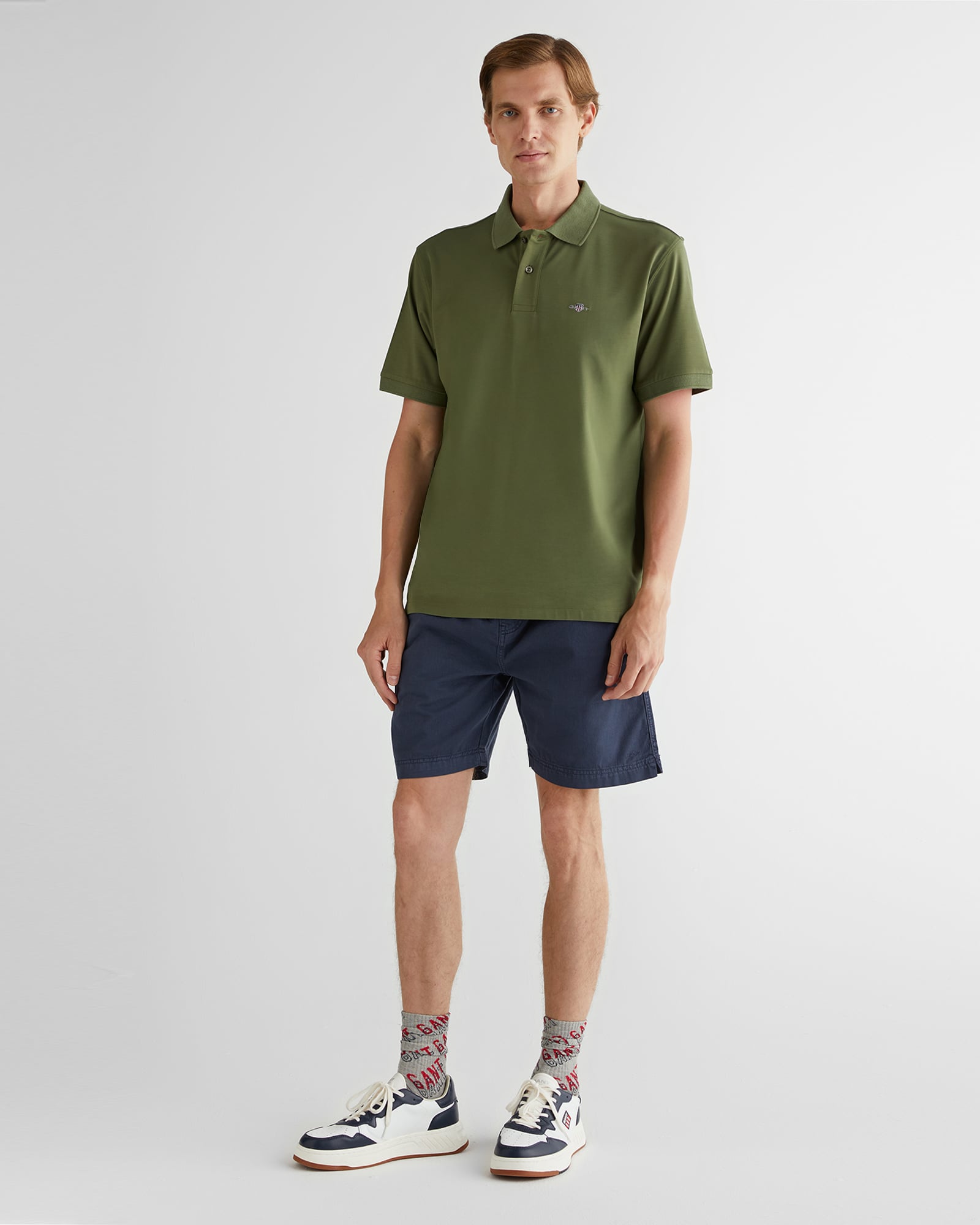  GANT Erkek Lacivert Regular Fit Şort