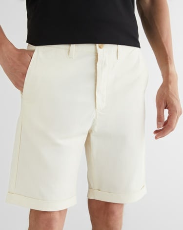  GANT Erkek Krem Slim Fit Şort
