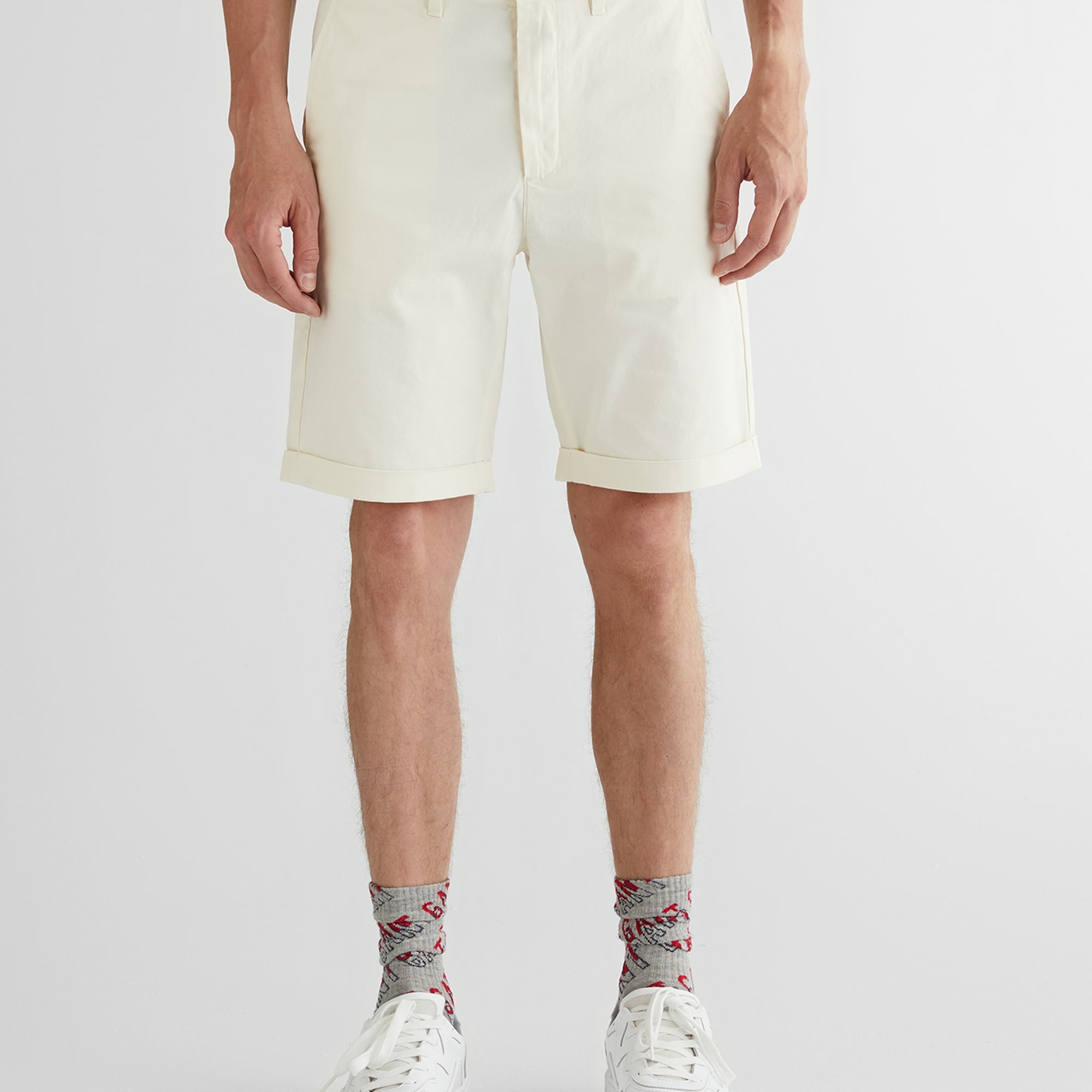 GANT Erkek Krem Slim Fit Şort