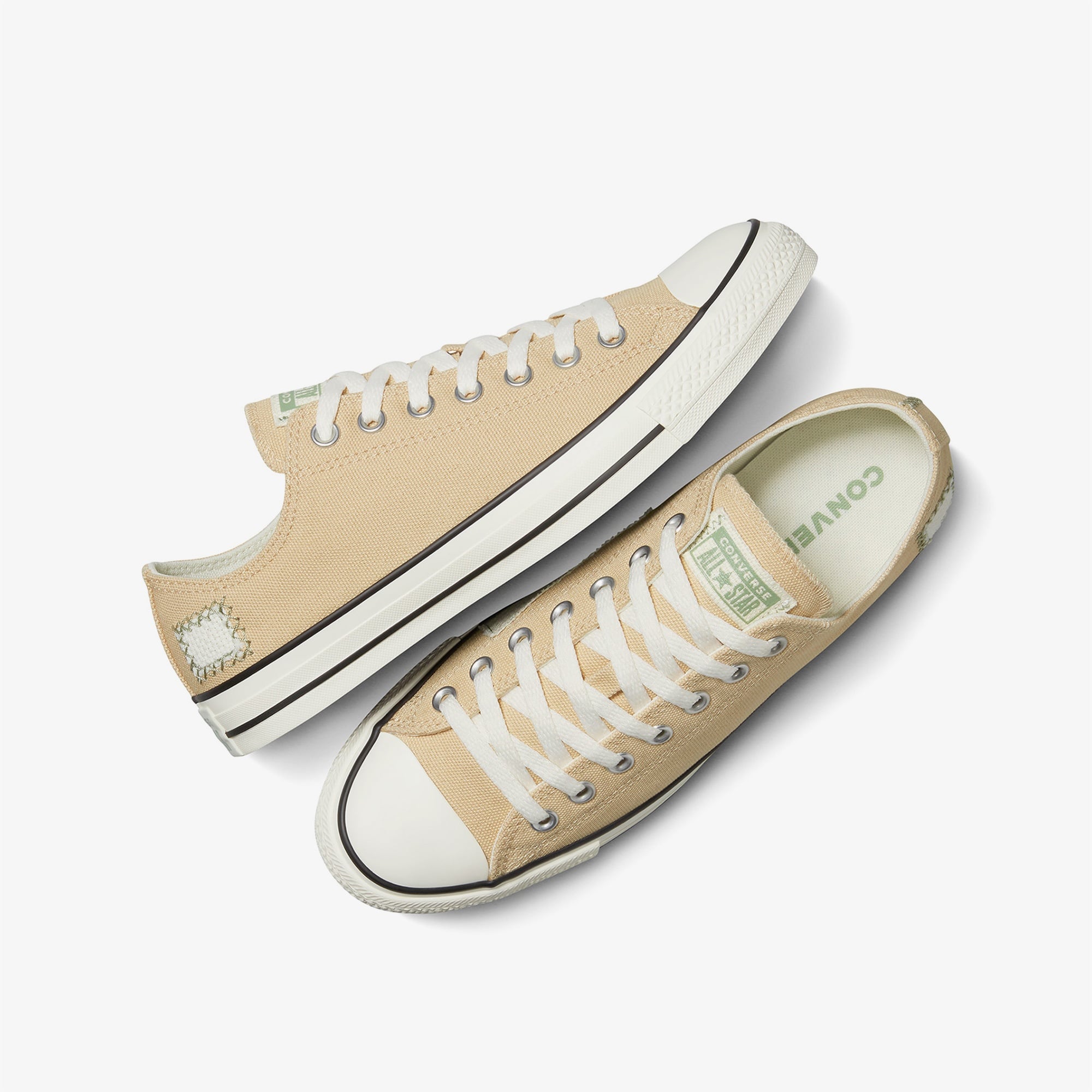 Converse Chuck Taylor All Star Patchwork Unisex Bej Sneaker