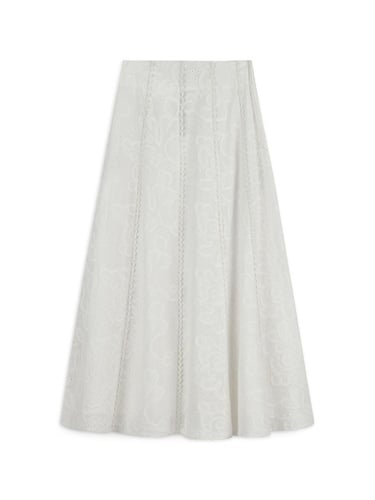  Brode Detaylı Midi Etek