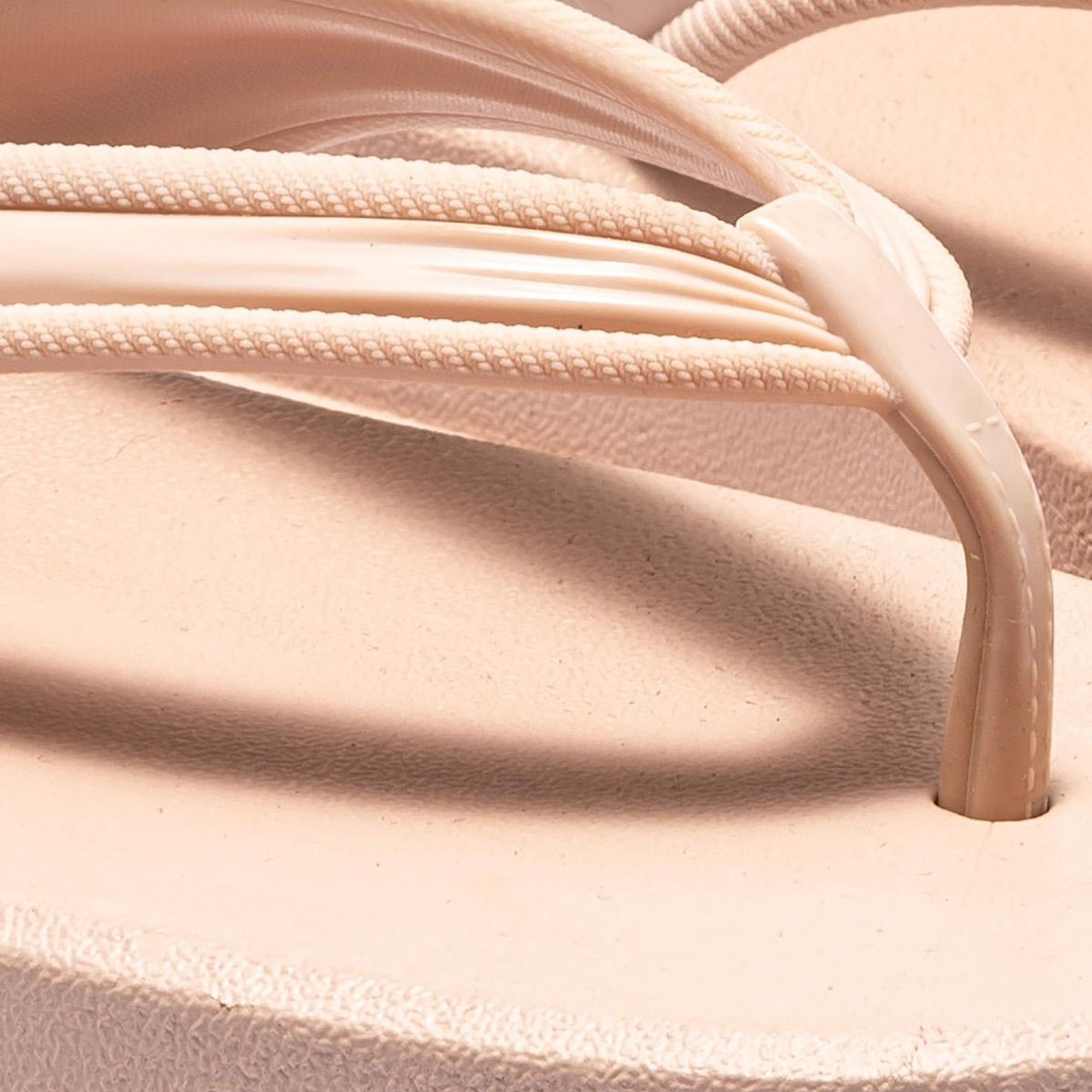 Atemporal Flatform Kadın Parmak Arası Terlik Pudra 35/42