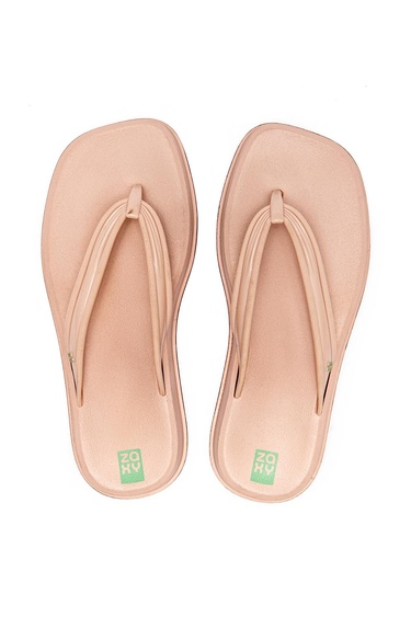  Atemporal Flatform Kadın Parmak Arası Terlik Pudra 35/42