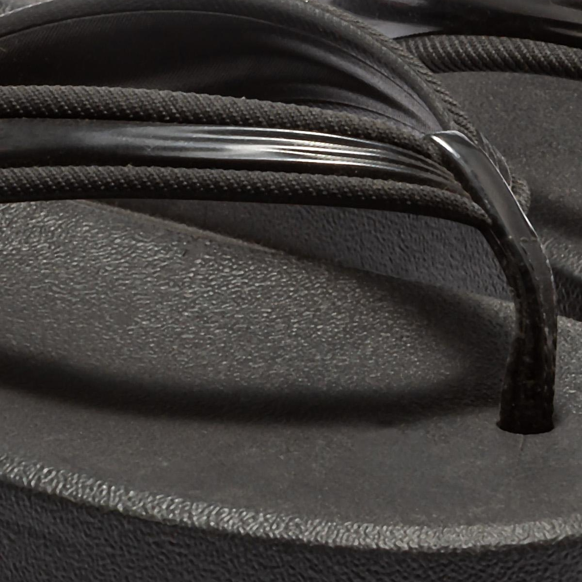 Atemporal Flatform Kadın Parmak Arası Terlik Siyah 35/42