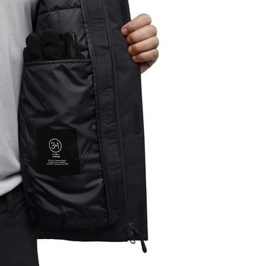  Jack Wolfskin Jasper 3in1 Erkek Gri Outdoor Ceketi