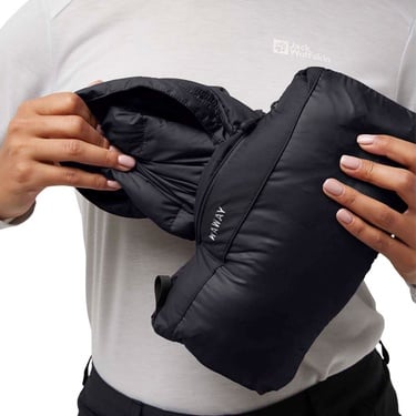  Jack Wolfskin Ather Down Kadın Siyah Outdoor Ceketi