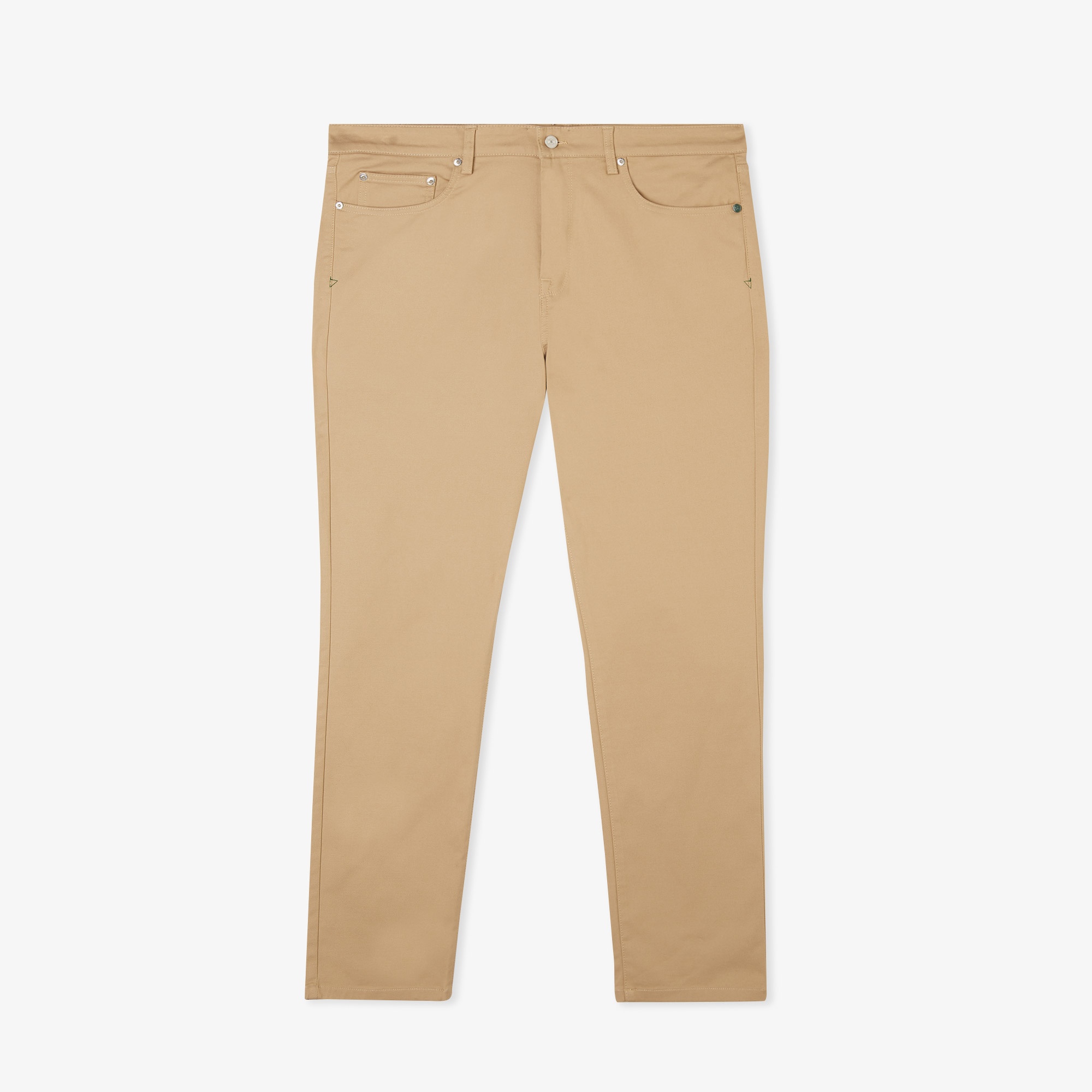 Lacoste Erkek Slim Fit Bej Jean Pantolon