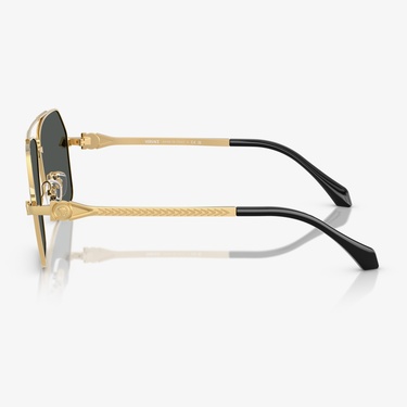  Versace VE2284 Erkek Altın Rengi Güneş Gözlüğü