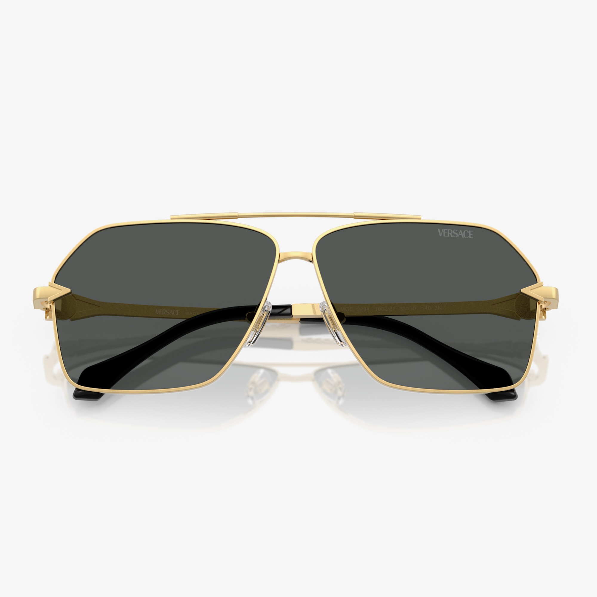 Versace VE2284 Erkek Altın Rengi Güneş Gözlüğü