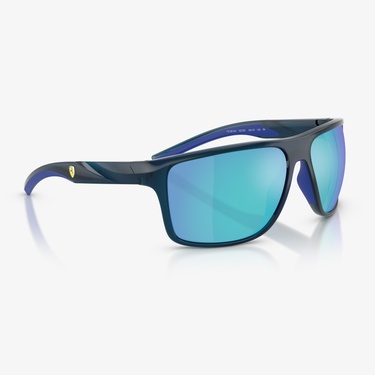  Scuderia Ferrari FZ6015U Erkek Mavi Güneş Gözlüğü