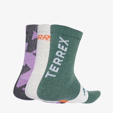  adidas Terrex Multi 3lü Unisex Gri Yürüyüş Çorabı