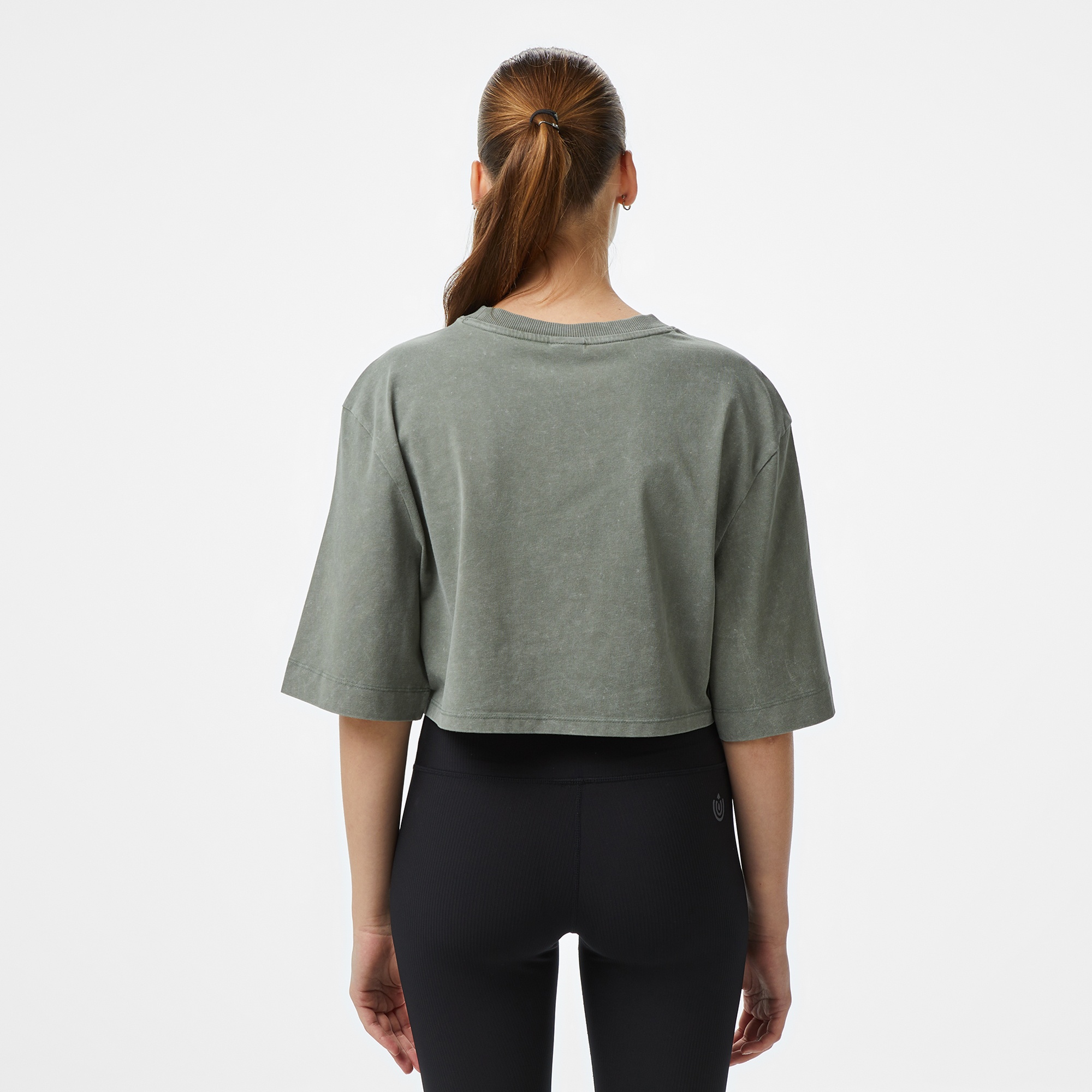 Everlast Authentic Boxing Kadın Haki Crop