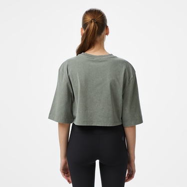  Everlast Authentic Boxing Kadın Haki Crop