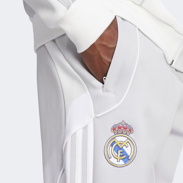  adidas Real Madrid Ubp Doubleknit Erkek Gri Futbol Eşofman Altı